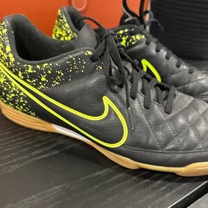 Nike Tiempo Indoor Soccer Shoes — Good Condition, Lots of Life Left